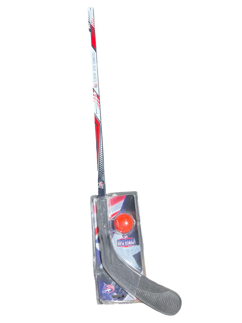Vist Large View of Product Image Which is Used Bauer CBJ STICK AND BALL COMBO Youth Wood Straight