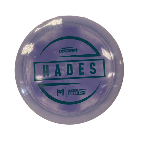 Vist Large View of Product Image Which is Used Discraft HADES DRIVER Disc Golf Driver Purple