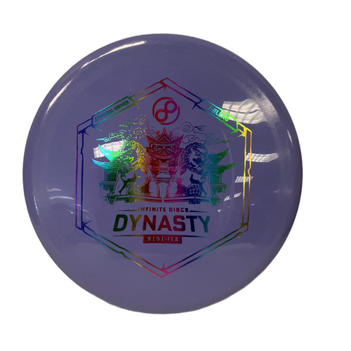 Vist Large View of Product Image Which is Used Infinite Discs DYNASTY DRIVER Disc Golf Driver Purple