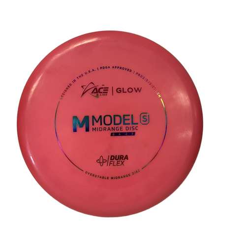Vist Large View of Product Image Which is Used Prodigy GLOW MODEL S Disc Golf Mid Range Red