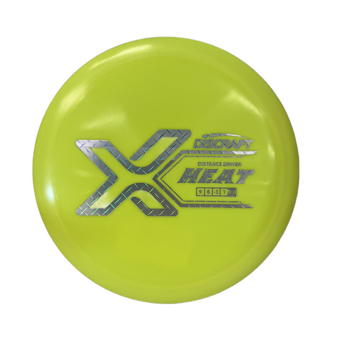 Vist Large View of Product Image Which is Used Discraft X HEAT DRIVER Disc Golf Driver Yellow