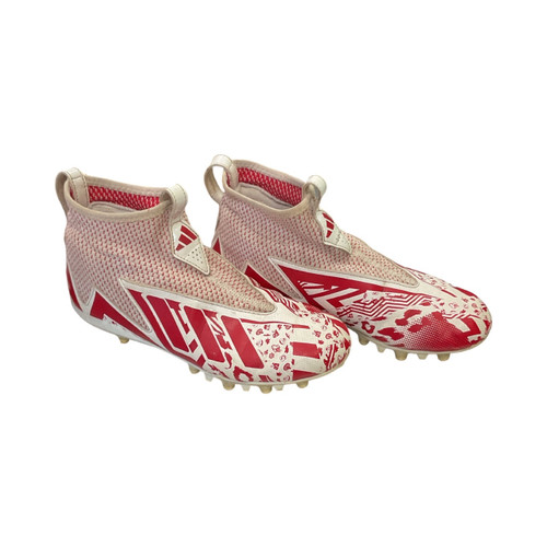 Vist Large View of Product Image Which is Used, Adidas Freak Jr FB Cleats, Red and white, Junior 05
