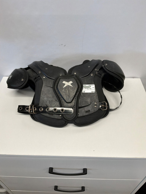 Vist Large View of Product Image Which is Used Xenith SHOULDER PADS FB Shoulder Pads Black MD