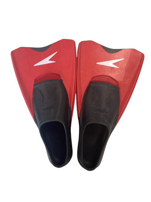 Vist Large View of Product Image Which is Speedo FLIPPERS XS Water Swim Accessory Red