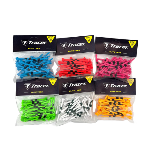 Vist Large View of Product Image Which is New Tracer Elite Golf Tees- 2 3/4"