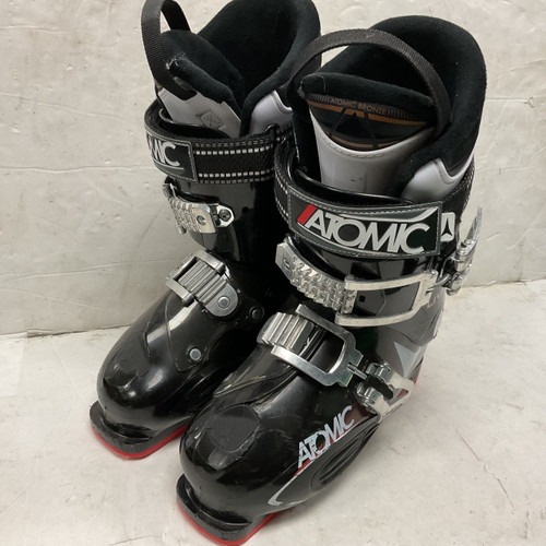 Vist Large View of Product Image Which is Used Atomic LIVEFIT 70 Mens DH Ski Boot Black And Red 255 MP - M07.5 - W08.5