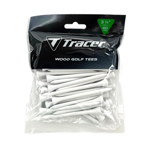 Vist Large View of Product Image Which is New Tracer Wood Golf Tees- 3 1/4"