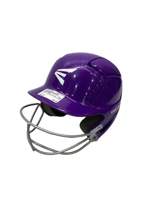 Vist Large View of Product Image Which is Used Easton PURPLE HELMET W/MASK Batting Helmet w/Mask Purple XS