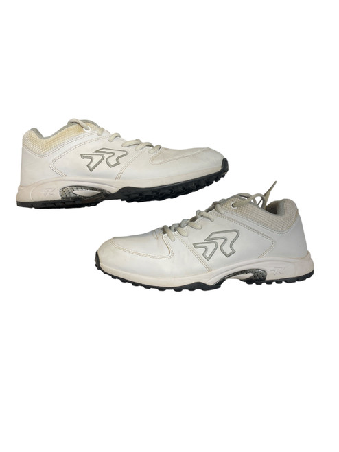Vist Large View of Product Image Which is Used Ringor TURF SHOE BB/SB Cleats White Senior 10