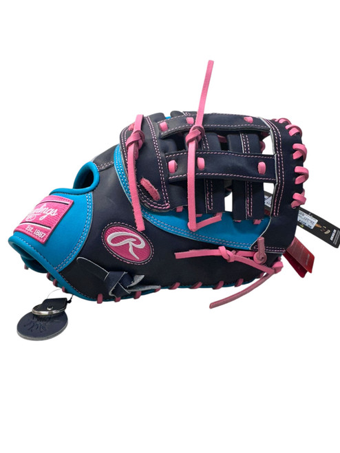 Vist Large View of Product Image Which is NEW RAWLINGS HERAT OF THE HIDE 1st BASEMITT 12.5” BASEBALL GLOVE PRORFM18-17N