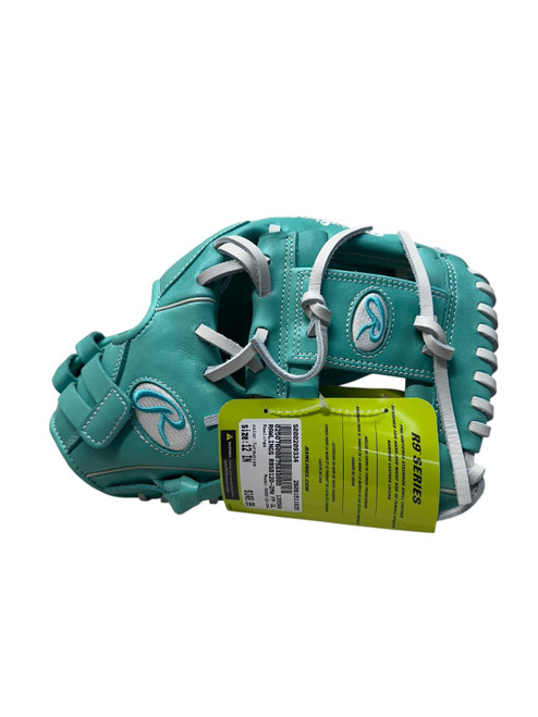 Vist Large View of Product Image Which is NEW RAWLINGS R9 SERIES 12” RHT FAST PITCH SOFTBALL GLOVE 