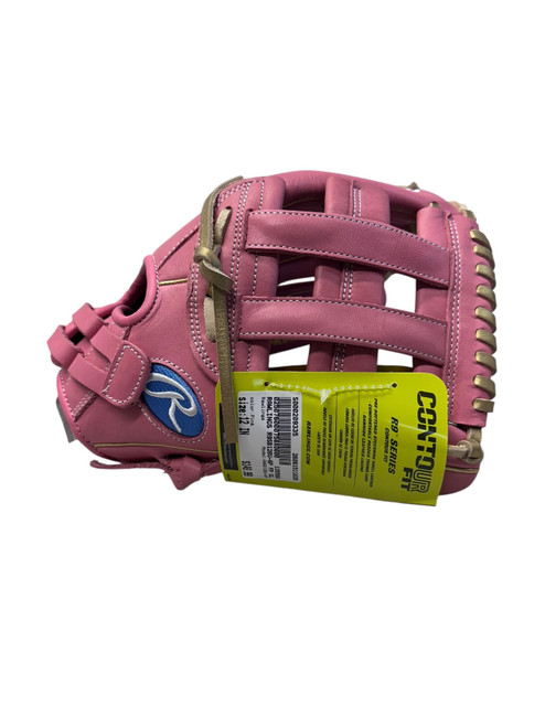 Vist Large View of Product Image Which is NEW RAWLINGS R9 SERIES 12” RHT FAST PITCH SOFTBALL GLOVE 