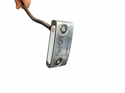 Vist Large View of Product Image Which is Used Odyssey WHITE HOT OG DOUBLE WIDE Mens Putter RH