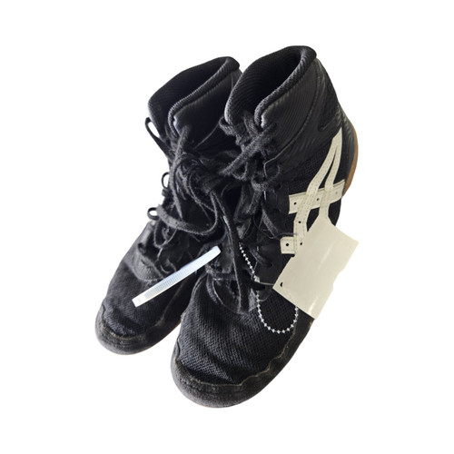 Vist Large View of Product Image Which is Used Asics Wrestling Shoes Black Junior 05