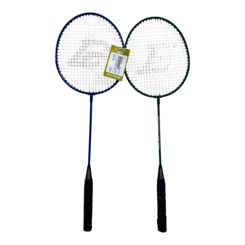 Vist Large View of Product Image Which is Used BADMINTON RACQUET PAIR Adult Badminton Racquet Green 4"