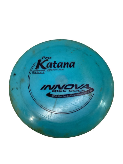 Vist Large View of Product Image Which is Used Innova PRO KATANA Disc Golf Driver Royal Blue