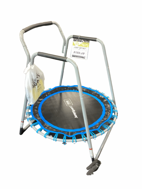 Vist Large View of Product Image Which is Used Exercise Trampoline Grey
