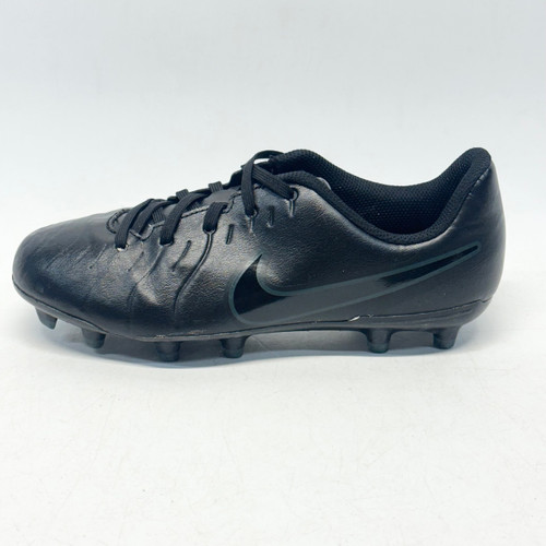 Vist Large View of Product Image Which is Used Nike TIEMPO LEGEND Soccer Cleats Black Junior 03.5