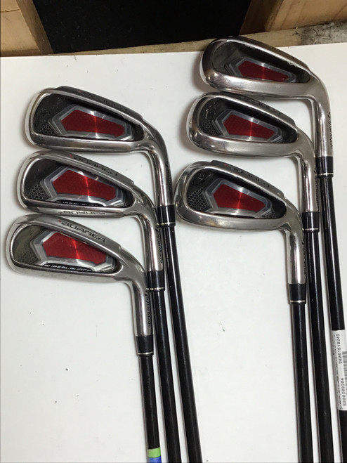 Vist Large View of Product Image Which is Used Taylormade BURNER SUPER LAUNCH Mens Iron Set RH 5I-PW