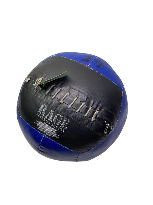 Vist Large View of Product Image Which is Used Medicine Ball Royal Blue 14 lb