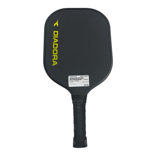Vist Large View of Product Image Which is Used Diadora BLACK Pickleball Racquet Black