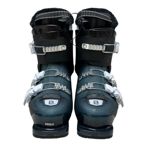 Vist Large View of Product Image Which is Used Salomon T3 Boys Downhill Ski Boot Black 245 MP - M06.5 - W07.5