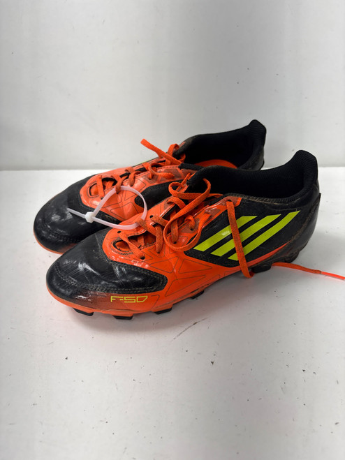 Vist Large View of Product Image Which is Used Adidas Soccer Cleats Black Junior 06