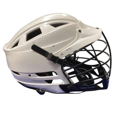 Vist Large View of Product Image Which is Used Cascade CPV-R Lacrosse Helmet White One Size