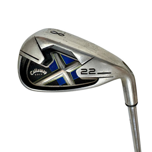 Vist Large View of Product Image Which is Used Callaway X22 Men's RH 8 Iron Steel Shaft