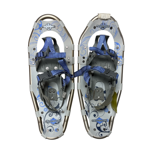 Vist Large View of Product Image Which is Used L.L. Bean Snowshoes Mens Royal Blue 21"