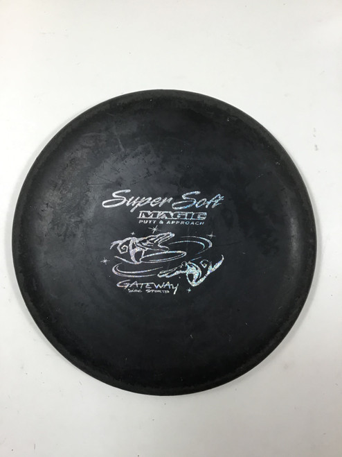 Vist Large View of Product Image Which is Used Gateway SUPER SOFT MAGIC Disc Golf Putter Black 174g