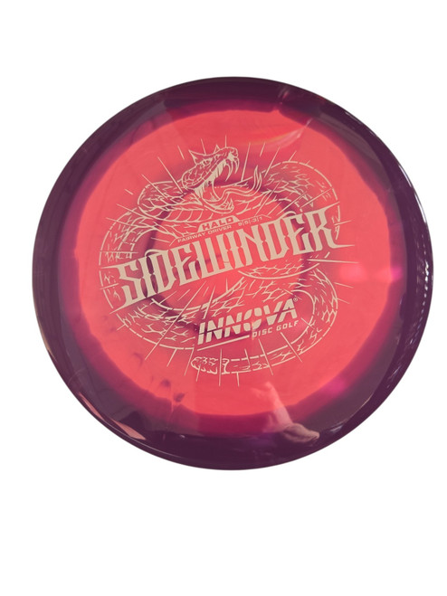 Vist Large View of Product Image Which is Used Innova SIDEWINDER Disc Golf Driver Pink