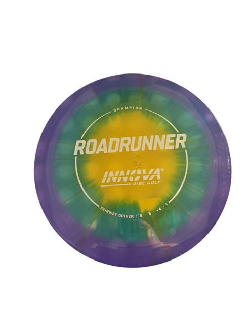 Vist Large View of Product Image Which is Used Innova ROADRUNNER Disc Golf Driver Navy Blue