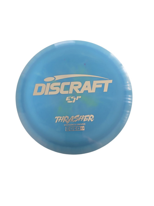 Vist Large View of Product Image Which is Used Discraft THRASHER Disc Golf Driver Sky Blue