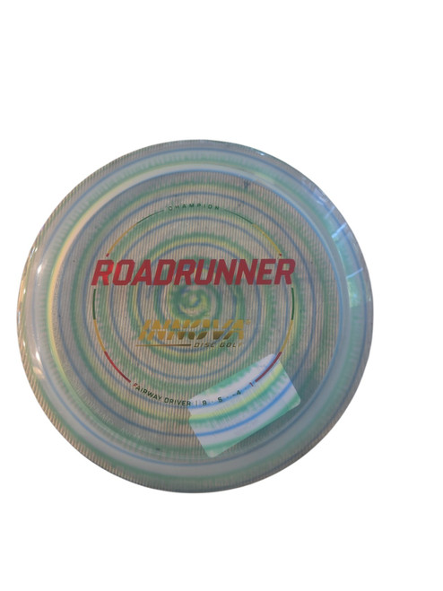 Vist Large View of Product Image Which is Used Innova ROADRUNNER Disc Golf Driver Chrome