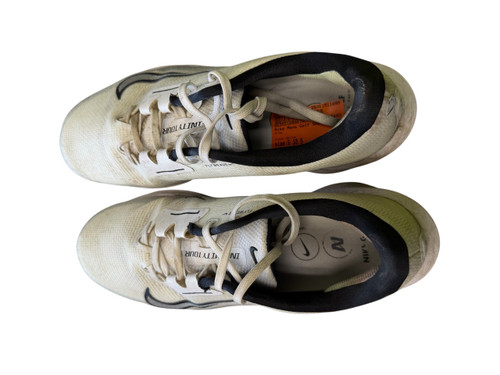 Vist Large View of Product Image Which is Used Nike Mens Golf Shoes White Senior 10.5