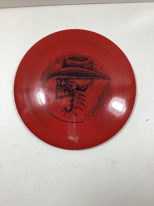 Vist Large View of Product Image Which is Used BLACK ZOMBIE DRIVER Disc Golf Driver Red 175g