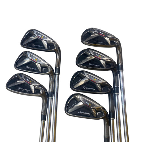 Vist Large View of Product Image Which is Used Taylormade M2 Mens Iron Set RH 4I-PW
