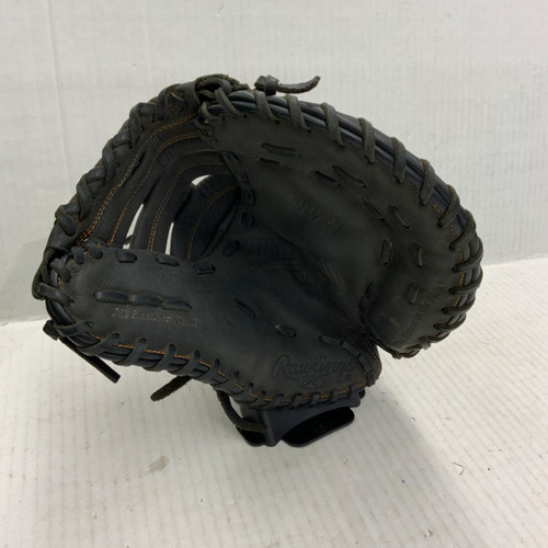 Vist Large View of Product Image Which is Used Rawlings R115FBM BB/SB First Base RH Throw Black 11 1/2"