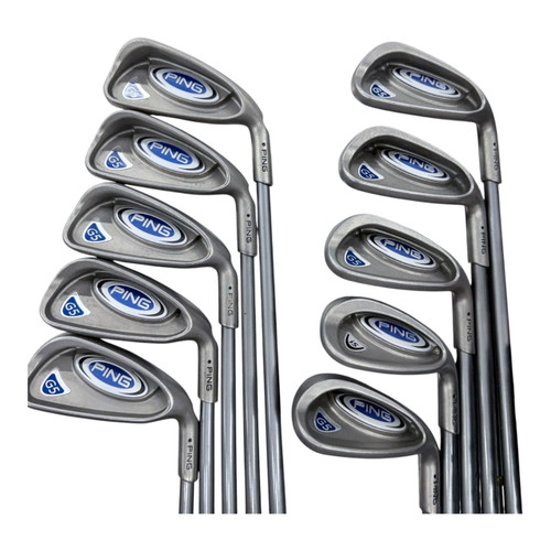 Vist Large View of Product Image Which is Used Ping G5 Mens Iron Set RH 3I-GW/AW