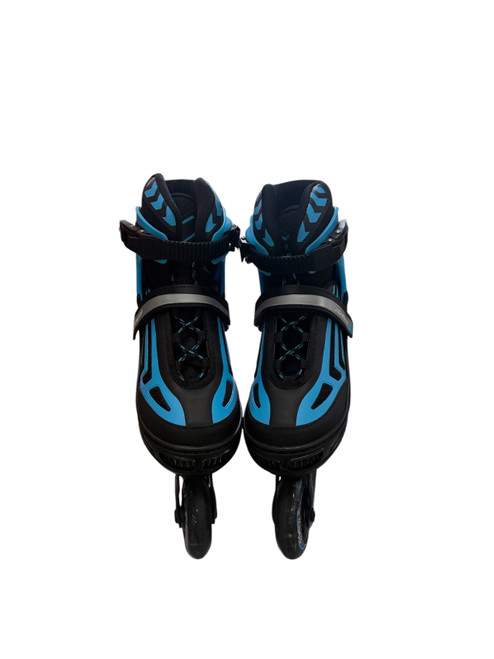 Vist Large View of Product Image Which is Used PAPAISON Senior Aggressive Skates Royal Blue Adjustable