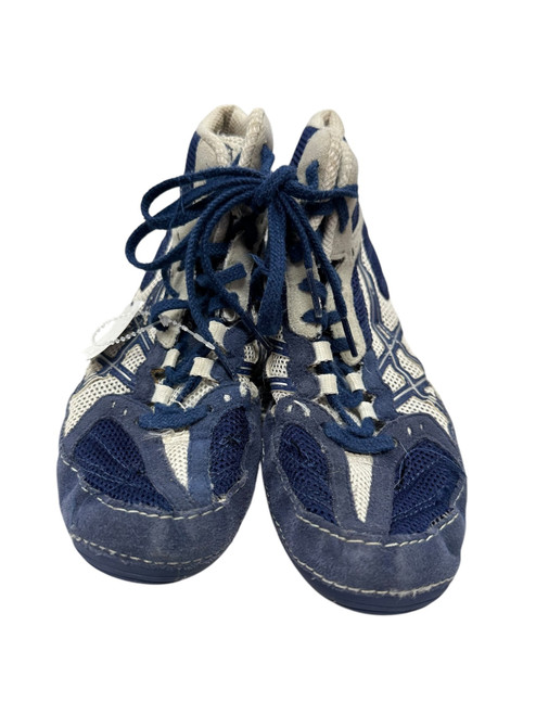 Vist Large View of Product Image Which is Used Wrestling Shoes White Junior 04