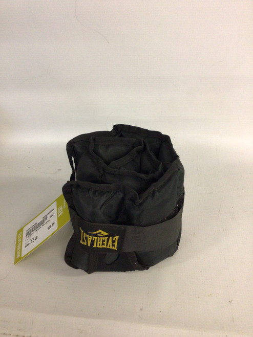 Vist Large View of Product Image Which is Used Everlast Ankle Weights Black 2.5 lb