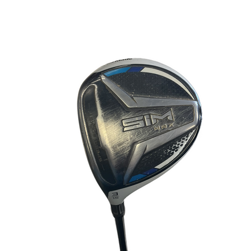 Vist Large View of Product Image Which is Used Taylormade SIM MAX 3 WOOD Mens Fairway Wood LH 3 Wood