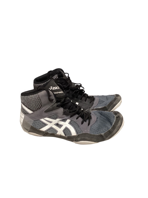 Vist Large View of Product Image Which is Used Asics Wrestling Shoes Black Senior 7.5