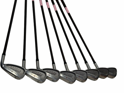 Vist Large View of Product Image Which is Used Taylormade Burner SUPERSTEEL Mens Golf Iron Set RH 4I-SW w/ M-70 Shafts +1/4"