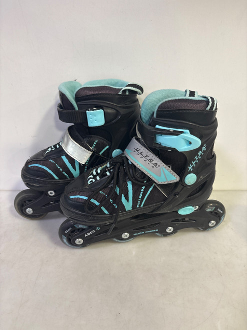 Vist Large View of Product Image Which is Used Ultra Wheels ULTRA Senior Roller Quad Skates Grey Adjustable