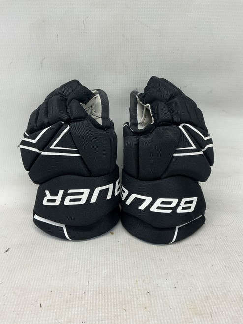 Vist Large View of Product Image Which is Used Bauer MS-1 GLOVES Youth Gloves Black 9"