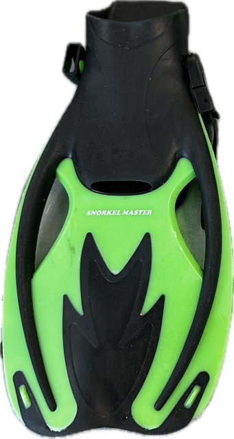 Vist Large View of Product Image Which is Used Underwater Fins Green XS