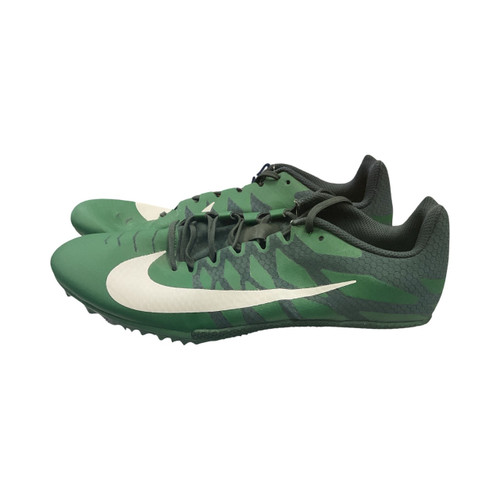 Vist Large View of Product Image Which is Nike Track & Field Cleats Adult Green Senior 11